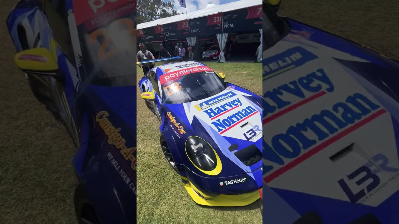 Porsche at Adelaide grand final 
