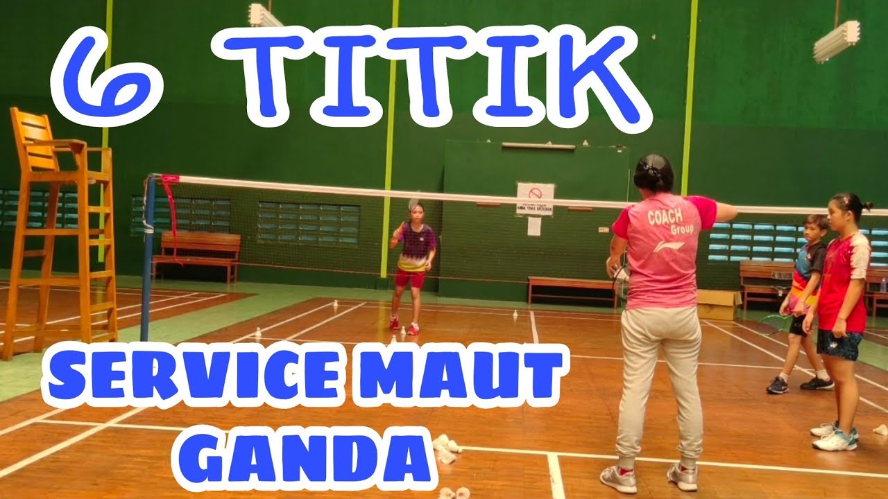 #36 || SERVICE DOUBLE BADMINTON
