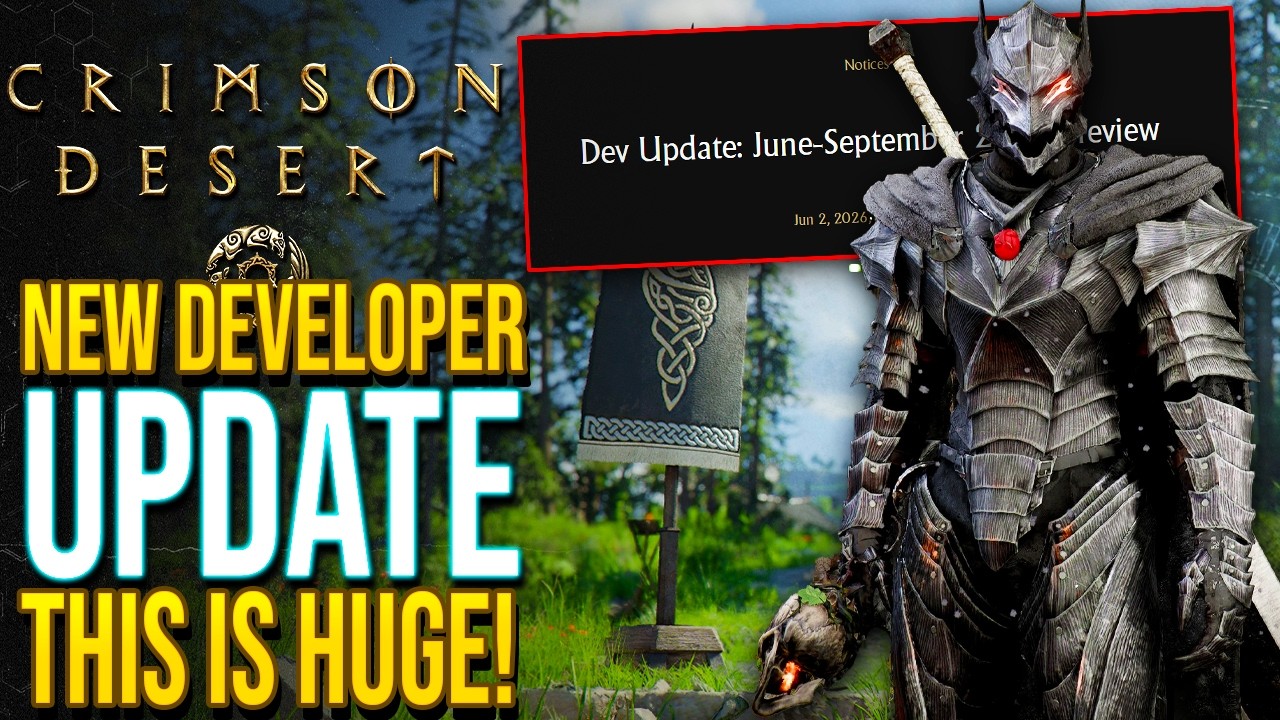 Crimson Desert Next Update Is Already Huge! New DEV Update & DLC NEWS