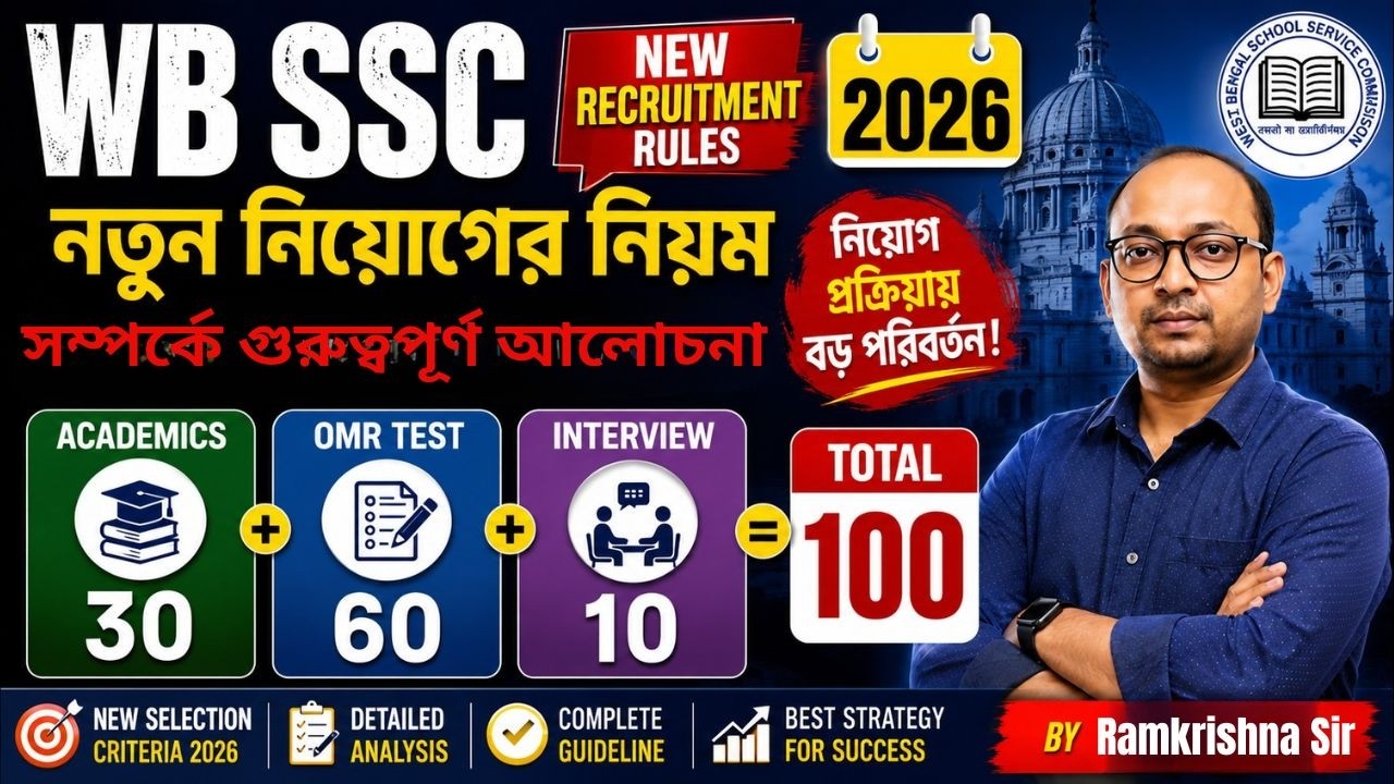 WBSSC SLST New Selection Process 2026 Explained | শিক্ষক নিয়োগে বড় পরিবর্তন! | WBSSC SLST 2026