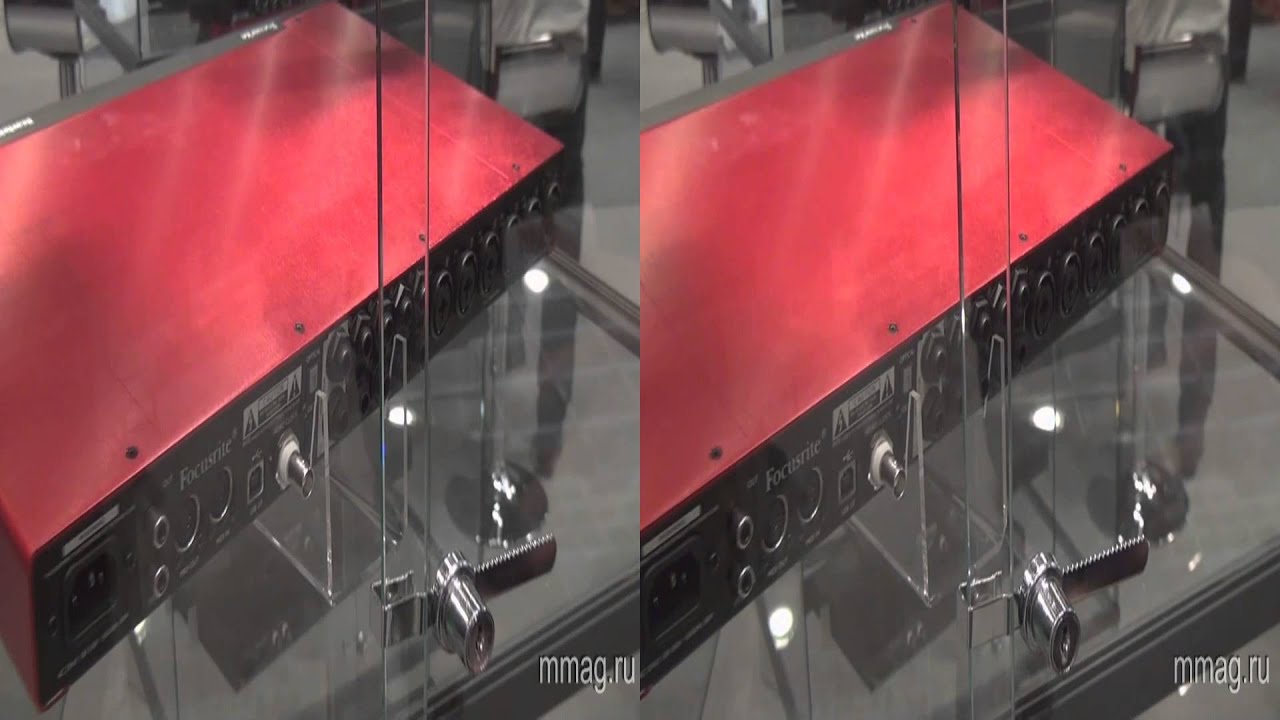 mmag.ru: Focusrite Scarlett 18i20 @ Musikmesse 2013 3d