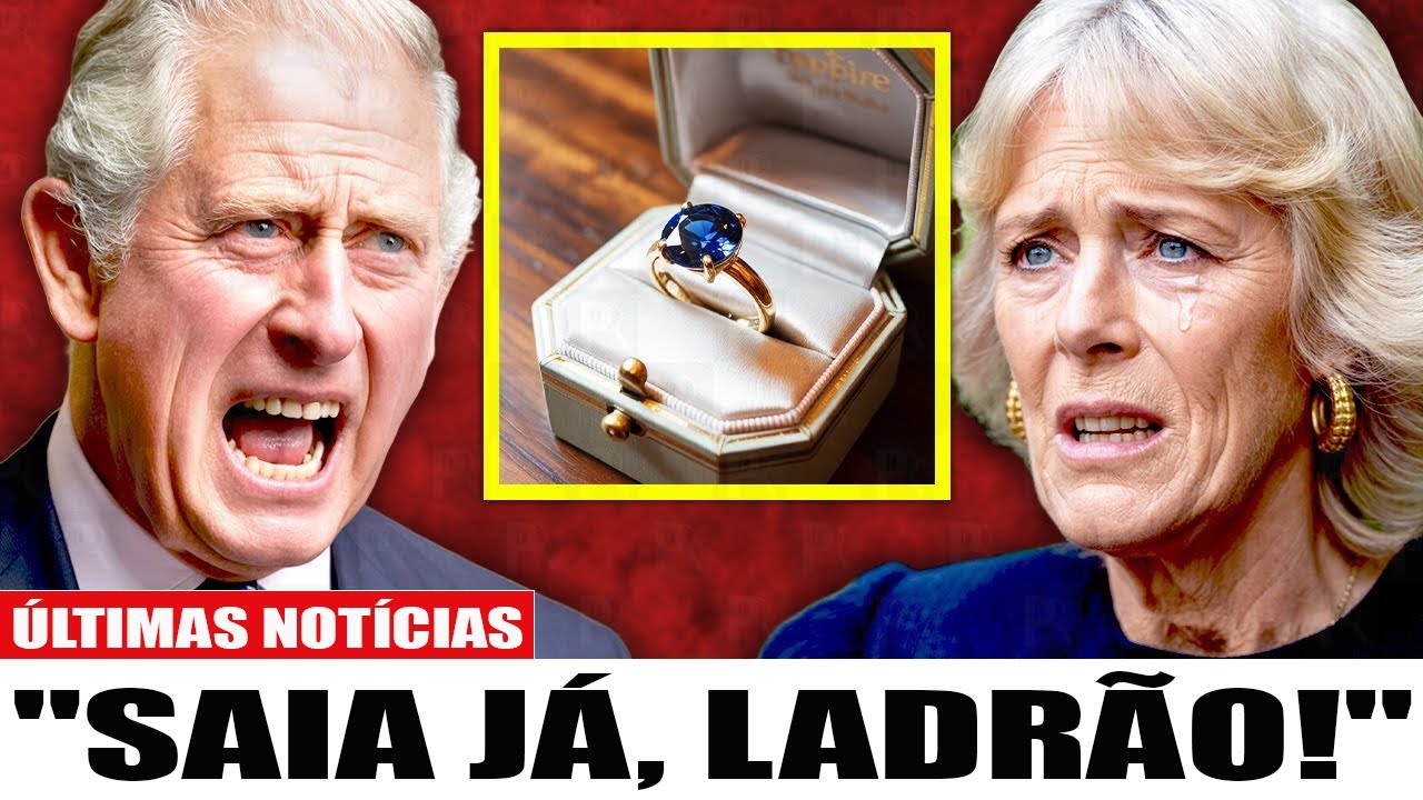 Rei Charles furioso quando Camilla pega o anel de safira de Diana, o caos real irrompe!