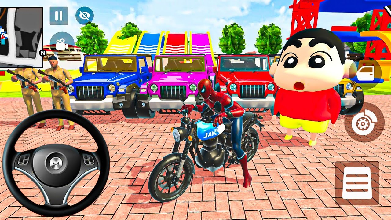 ❄️ Indian Thift Auto BatMan Game 🐝 Superhero Modify 💡Lightning_McQueen🔥Purchase All Car 🏎️ & Bike 🏍️