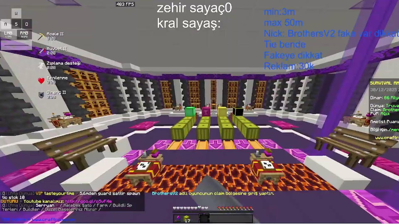Survial Ametist Karpuzz Yayını Çıkın Çıkın Gelinnn