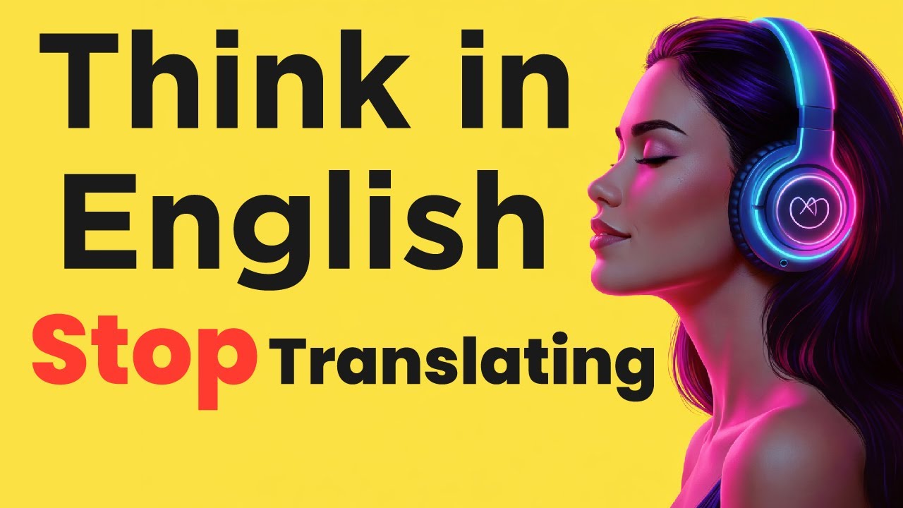 Think in English Without Translating | Slow Podcast for Fluency (A1–A2)