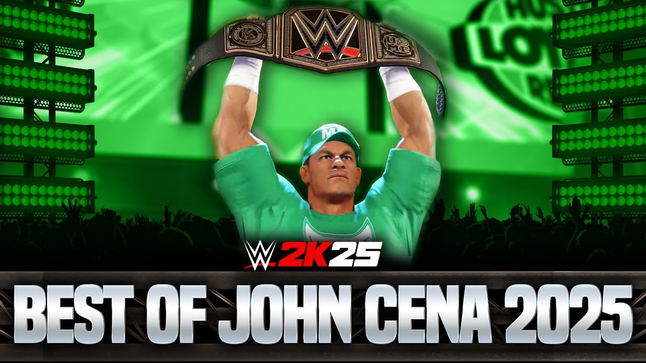 The BEST of John Cena in 2025 | WWE 2K25 Universe Mode