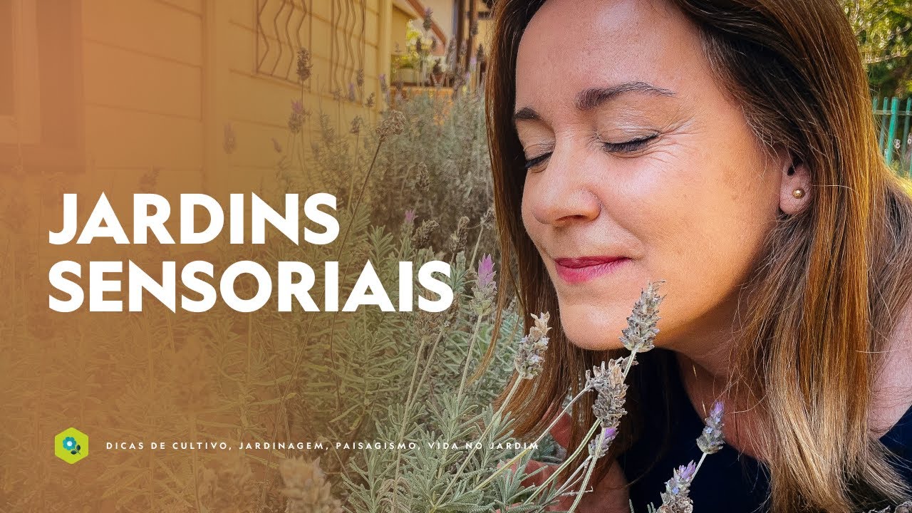 JARDIM SENSORIAL - PLANTAS que ESTIMULAM os CINCO SENTIDOS