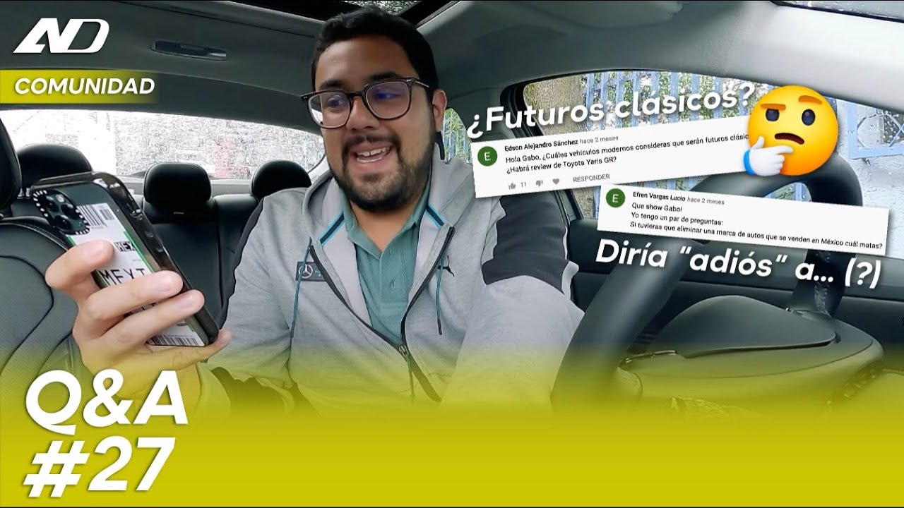 &iquest;Qu&eacute; marcas de auto sacar&iacute;a del mercado? &iquest;Autos que ser&aacute;n cl&aacute;sicos? | Q&A Julio 2021