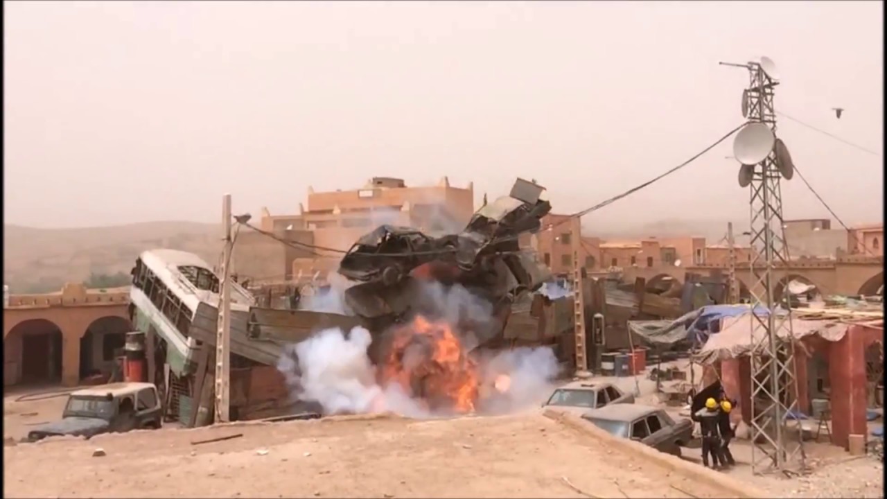 🇲🇦 لقطات من فيلم عاصفة الصحراء- بومالن دادس