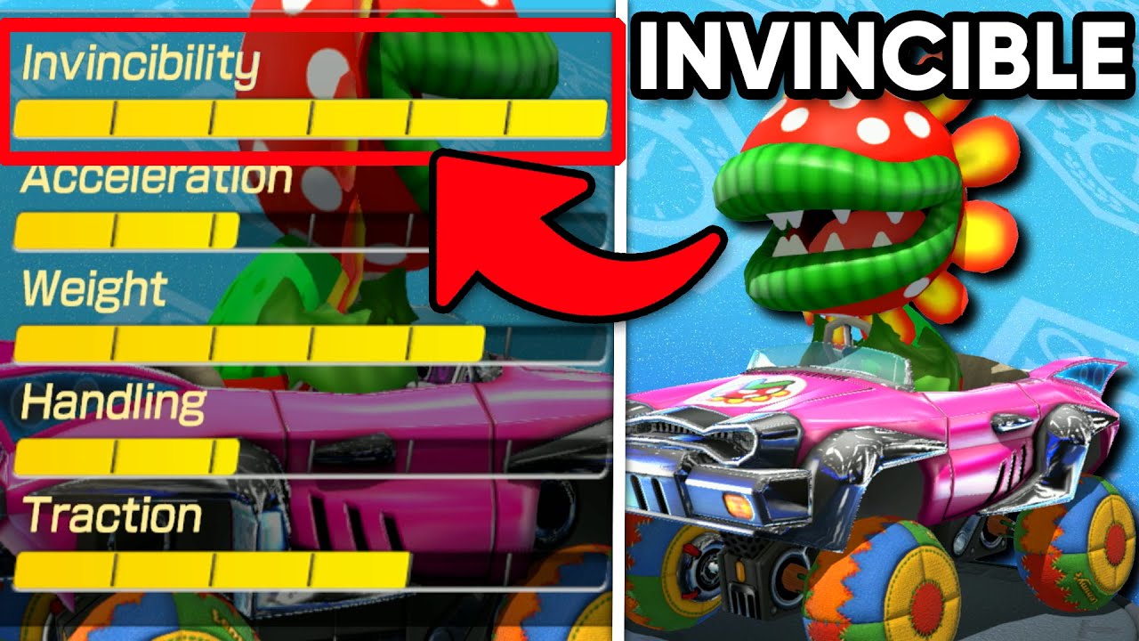 How good is MAX INVINCIBILITY in Mario Kart 8 Deluxe?