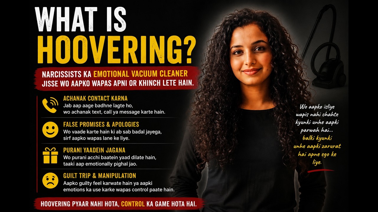What Is Hoovering ? | Mental Health Awarness |#Theselfliberation #mentalhealth #hoovering