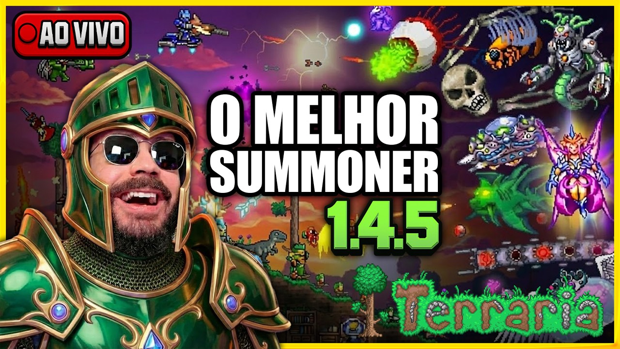 🌟 TERRARIA 1.4.5: SE PREPARANDO PARA PLANTERA! ⚔️ Ao Vivo (Master Mode #06)