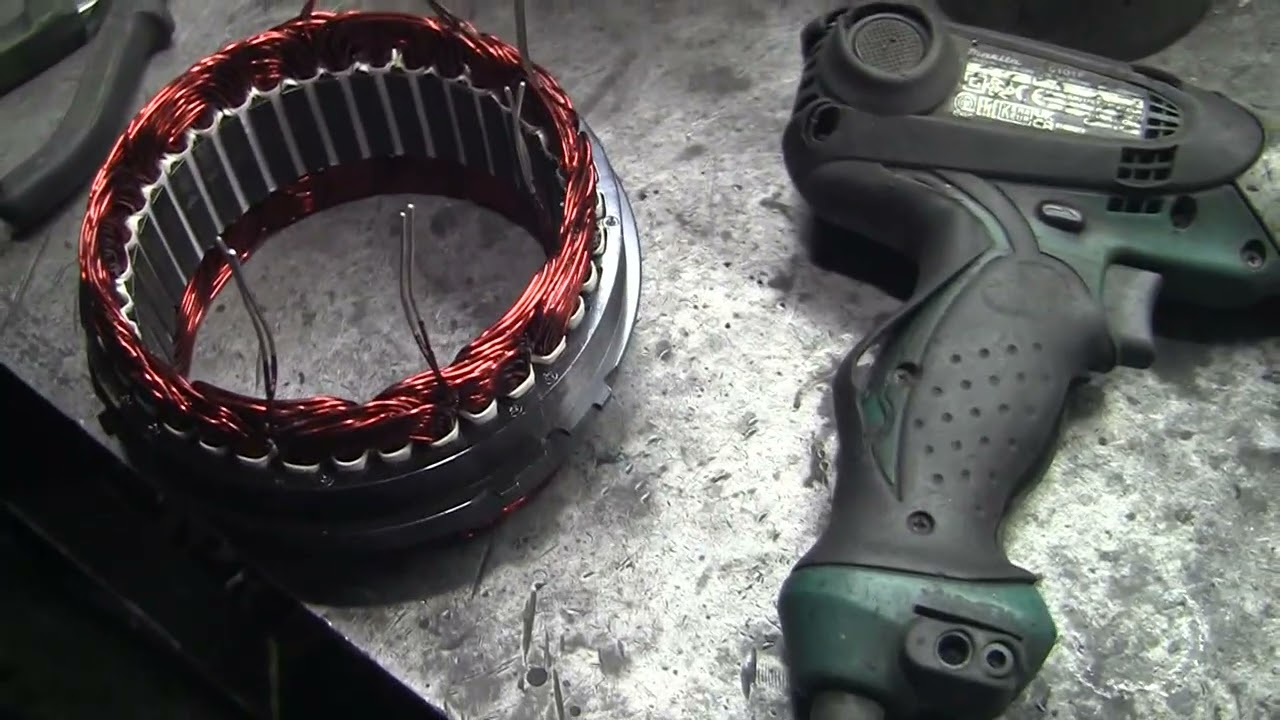 Mercedes-Benz Actros. Ремонт генератора.