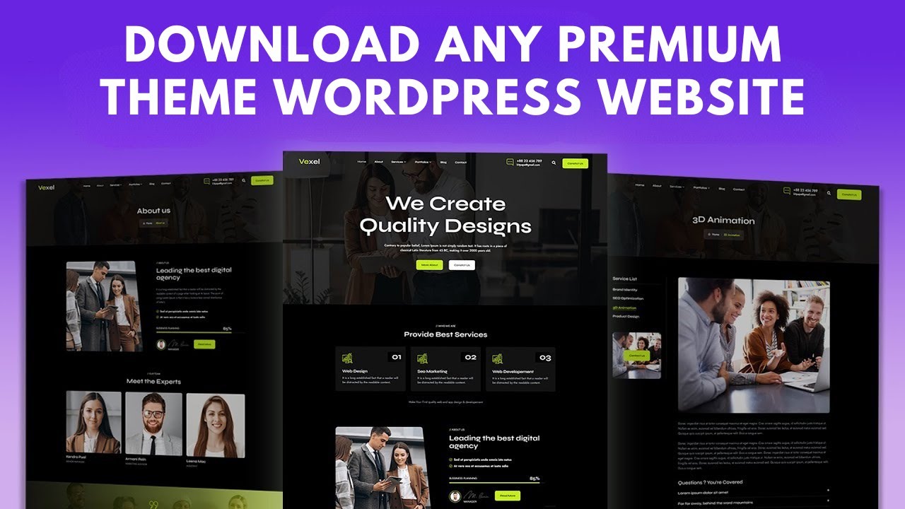 How to Make a PRO Agency Website in WordPress 2025 ~ Elementor Premium Theme Free Download