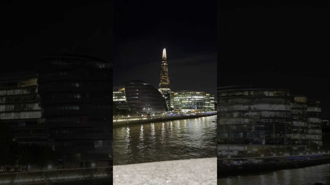 😍 Beautiful London city  night view 😍