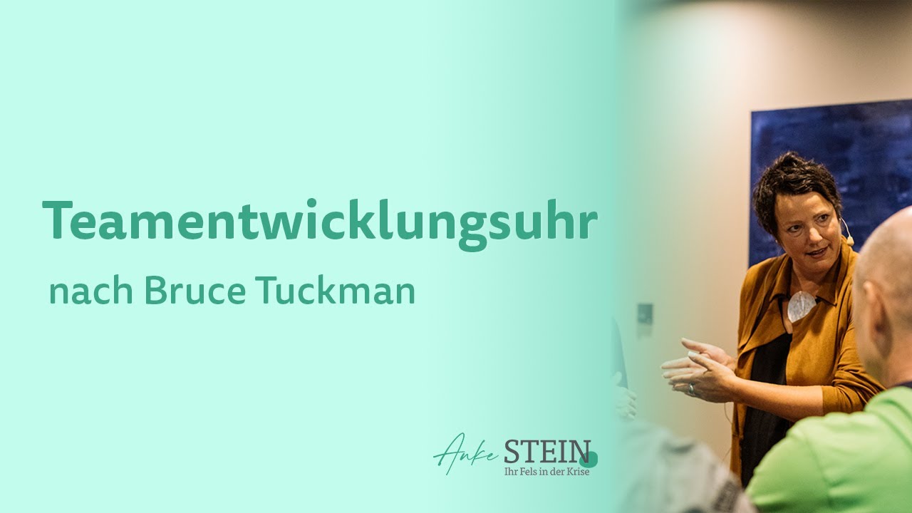Die Teamentwicklungsuhr nach Bruce Tuckman