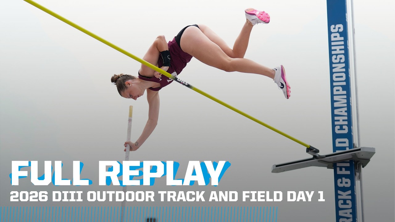 2026 NCAA DIII outdoor track & field championship (May 21) I FULL REPLAY