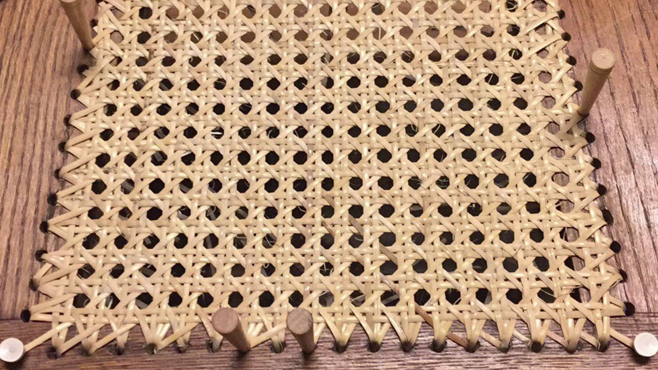 Recaning A 100 Year Old Rocking Chair