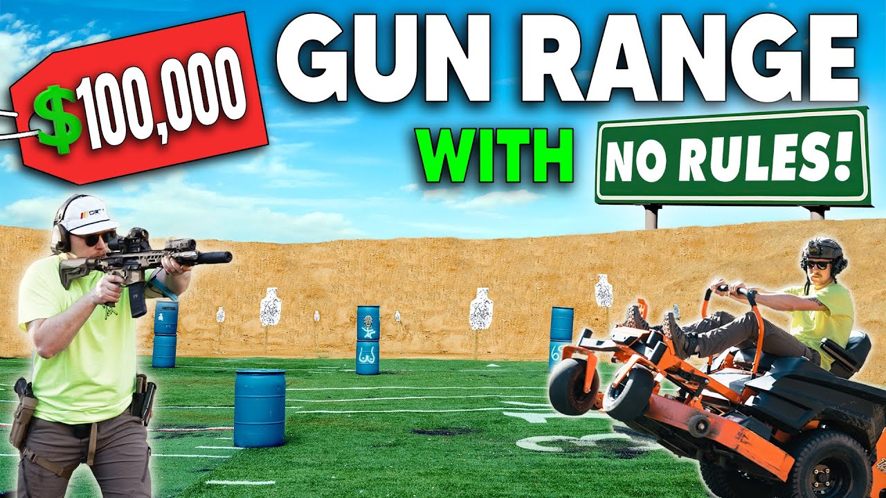 We Built The Worlds Best Gun Range!