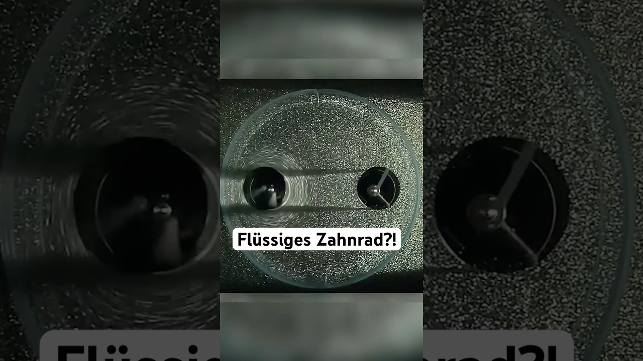 Dieses Zahnrad funktioniert ohne Z&auml;hne und ist fl&uuml;ssig!  #Wissenschaft #NewYork #Forschung.