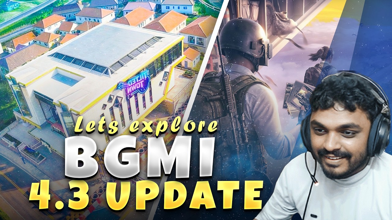 🔴LIVE - BGMI 4.3 New Update #passionofgaming
