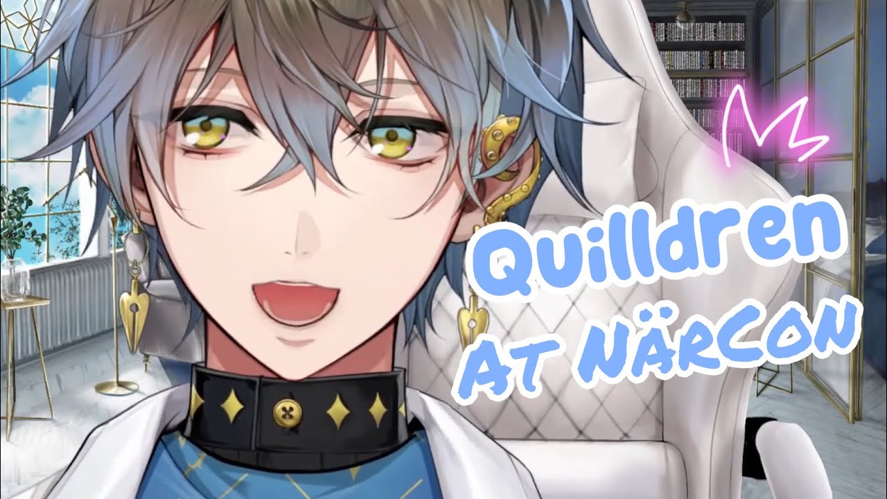 Quilldrean at N&auml;rCon [Nijisanji EN : Ike Eveland] #ikestreamland #sliceofike