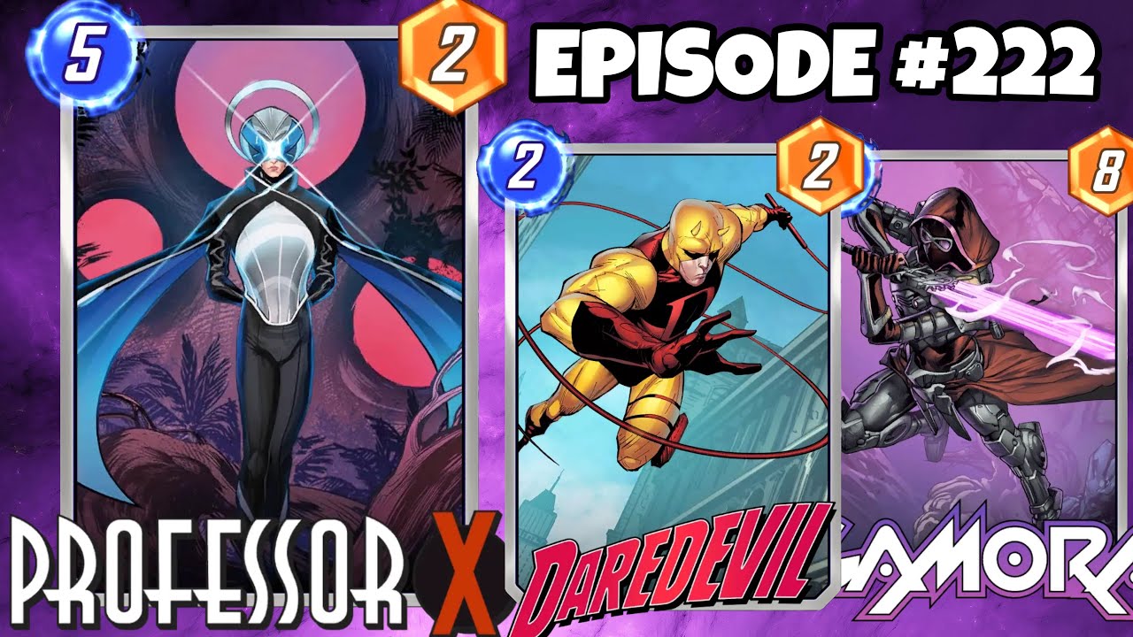 Marvel Snap Daily Replay Episode 222 - Professor X & Daredevil