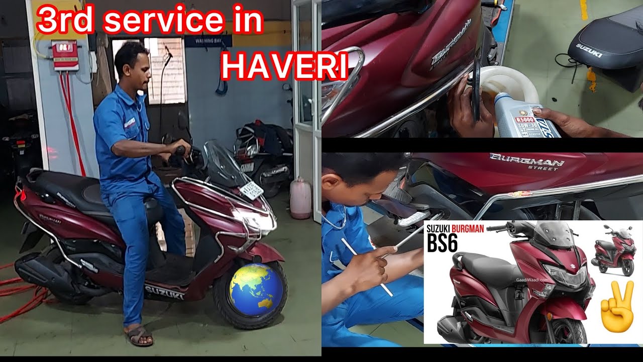 3rd SERVICE SUZUKI BURGMAN