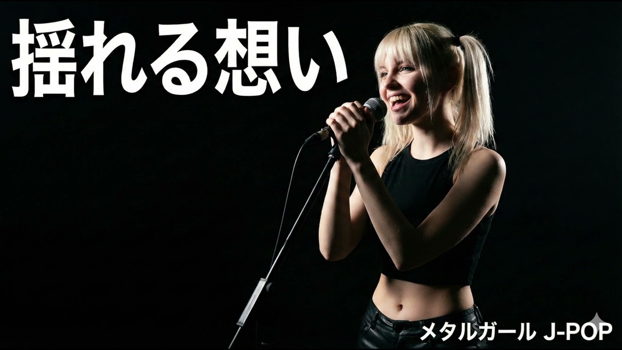 【海外メタルガールが歌ってみた】揺れる想い - ZARD (J-POP AI Metal Rock Cover)
