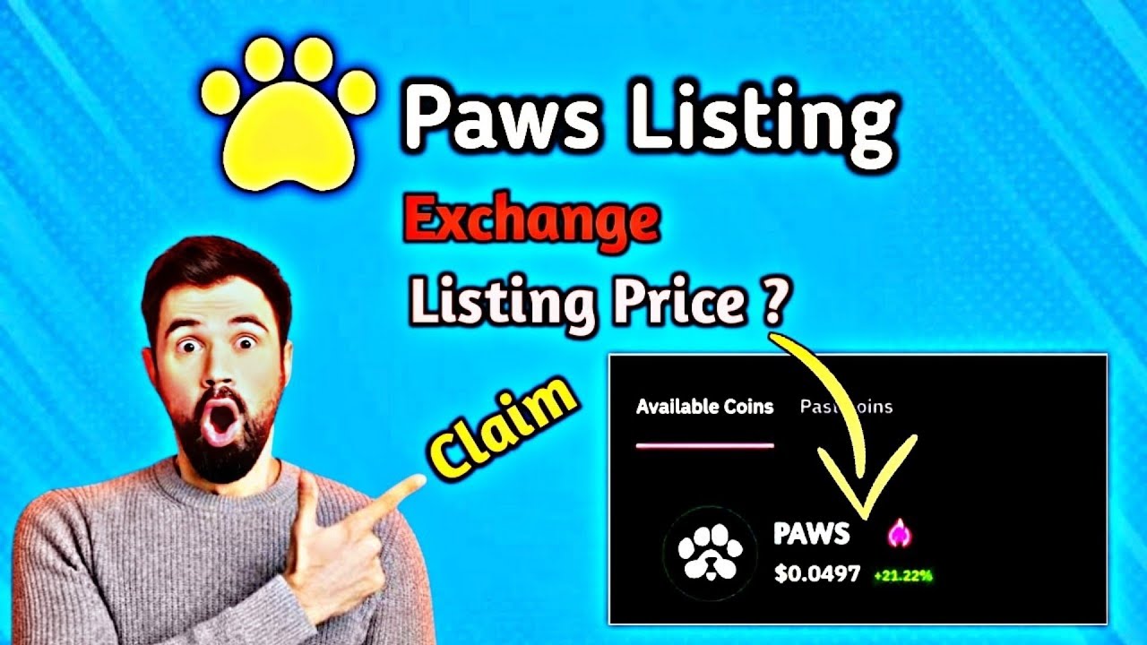 Paws TGE date announcement😱 | Paws Token Price | Paws claim update | Phantom wallet claim #Paws