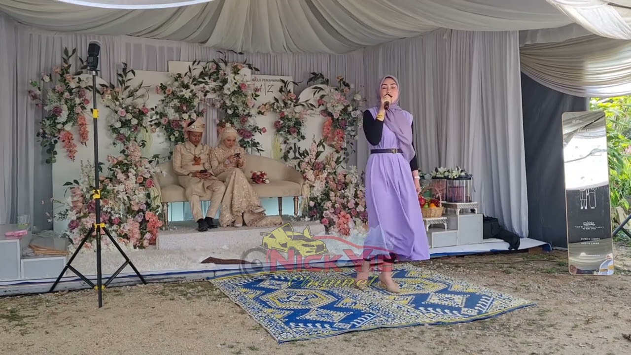 Padu Betul Suara Eda Ezrin Nyanyikan Lagu Kasih Bagi Duo Di Majlis Raikan Cinta Di Pulau Condong