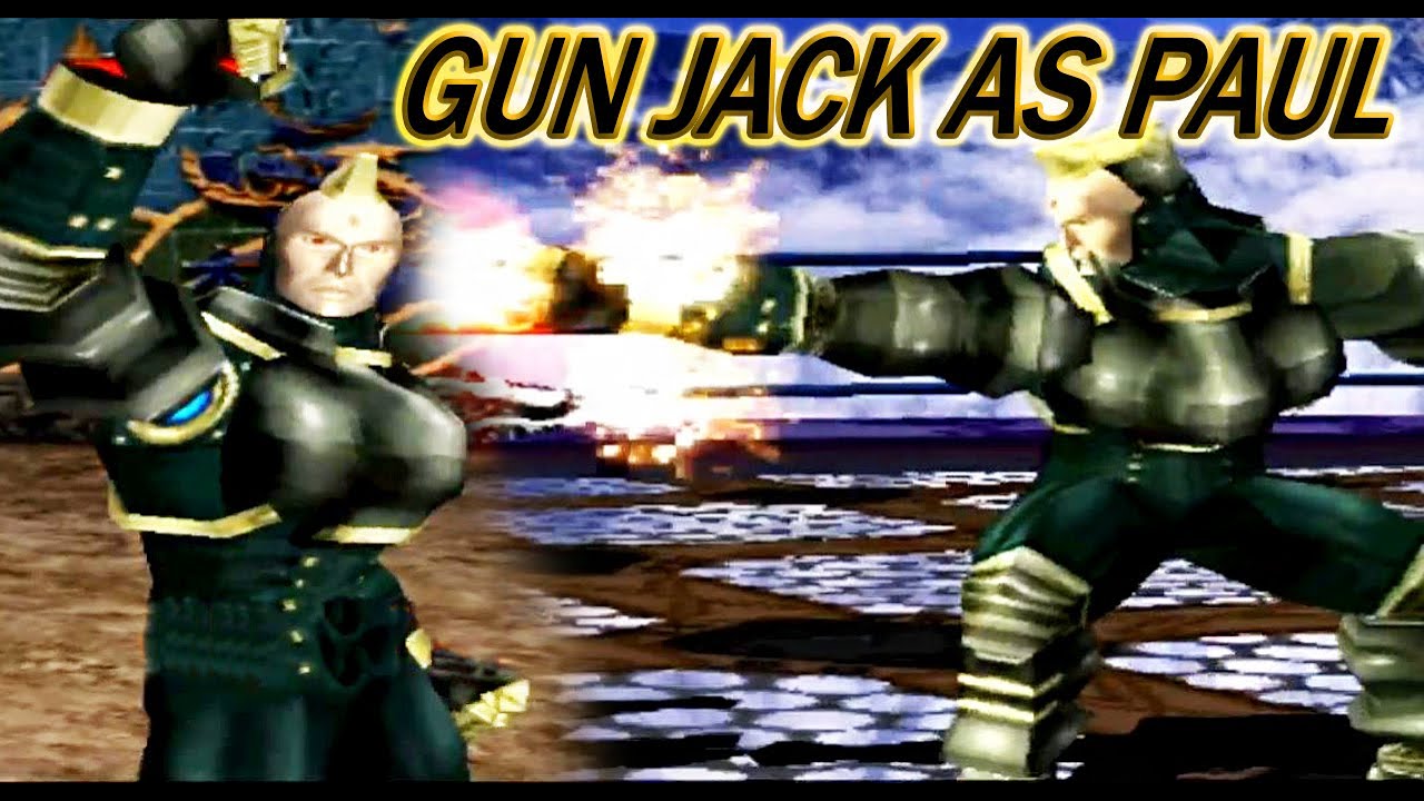 [TAS] Gun Jack With Paul's Moves Gameplay - Tekken 3 (Arcade Version)