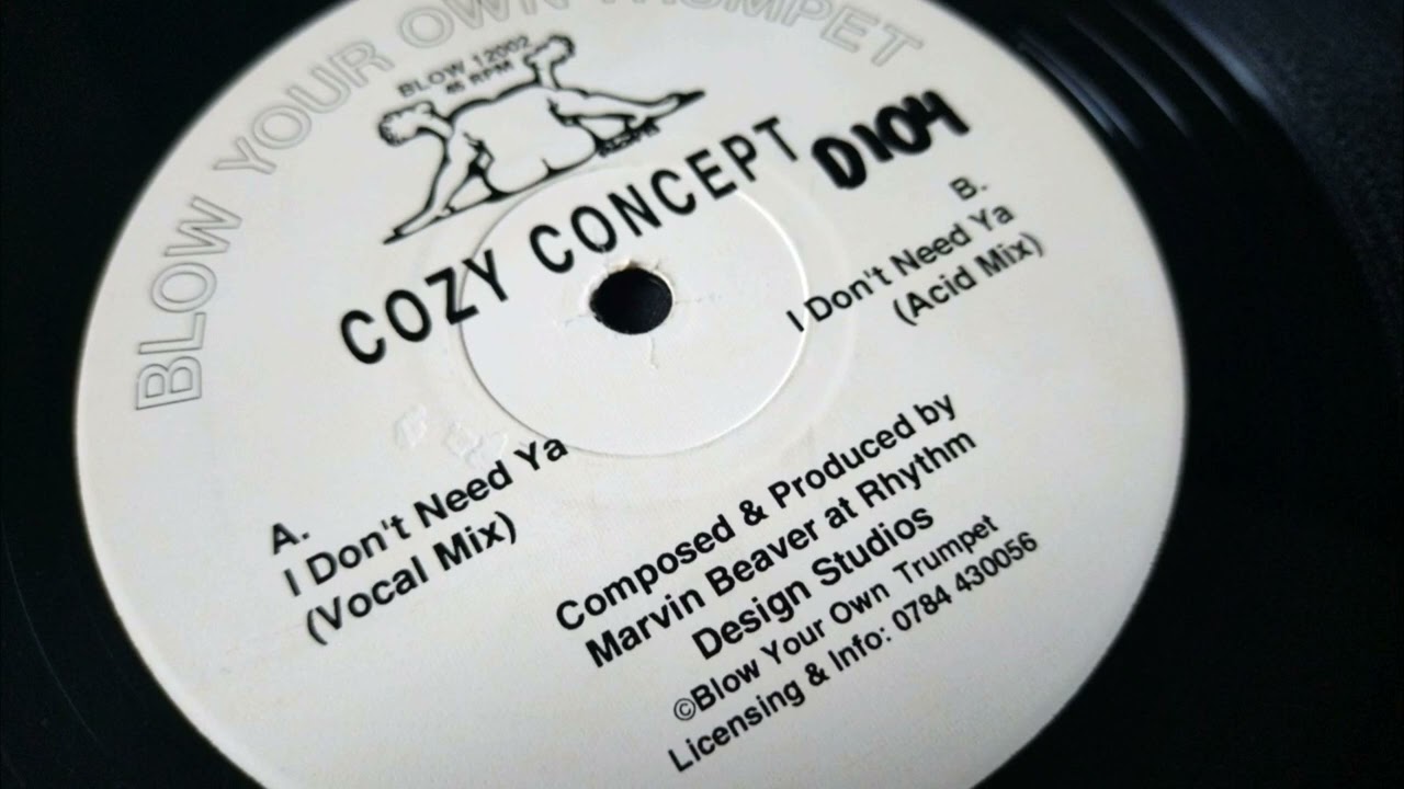 Cozy Concept - I Don't Need Ya (Vocal Mix)