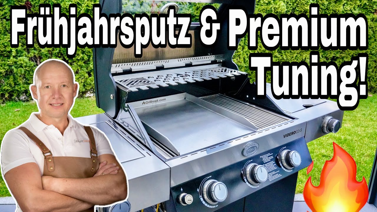 Edelstahl-Tuning & Frühjahrsputz für den Rösle Videro G3 | grillrost.com