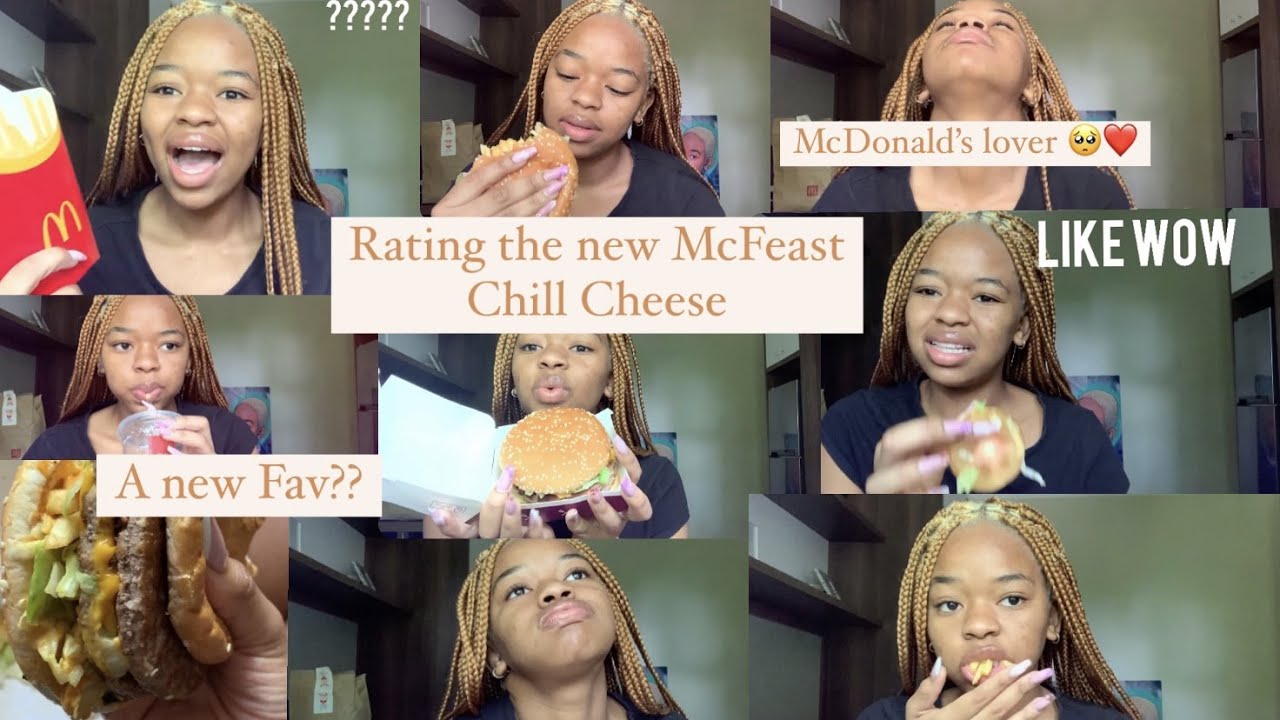 BURGER REVIEW !!! MCDONALD'S NEW McFEAST CHILLI CHEESE BURGER