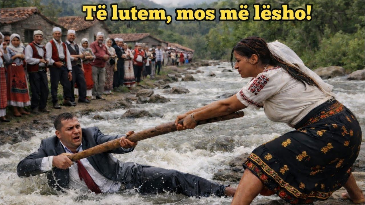 Një vajzë fshati shpëtoi një të huaj që po mbytej me një shkop të gjatë. Pa e ditur që ai ishte nj..