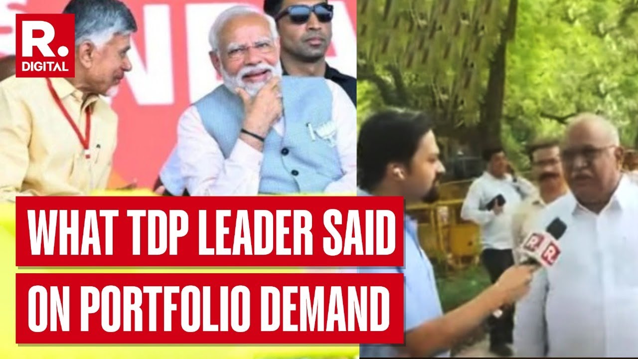TDP Leader Ravindra Kumar Opens Up On Portfolio Demand In Key NDA Meeting | Republic TV Exclusive