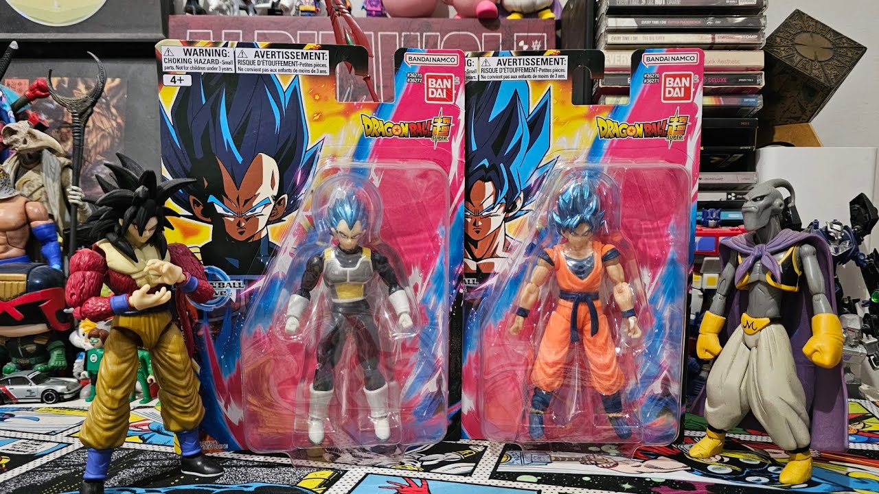 Bandai Dragon Ball Super Evolve Super Saiyan God Super Saiyan Blue Goku & Vegeta 5