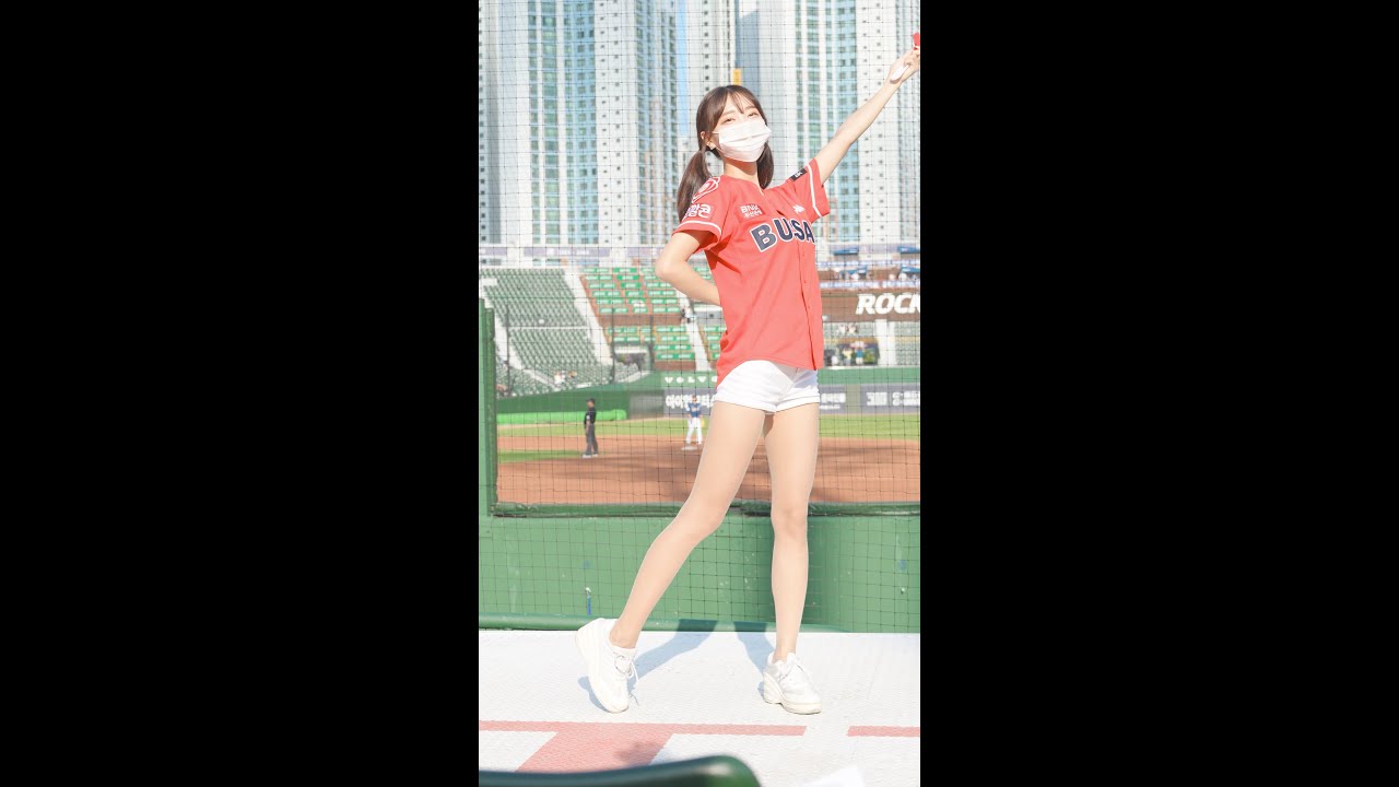 [4K] 롯데 치어리더 이정윤 직캠 (응원가모음, 220807)