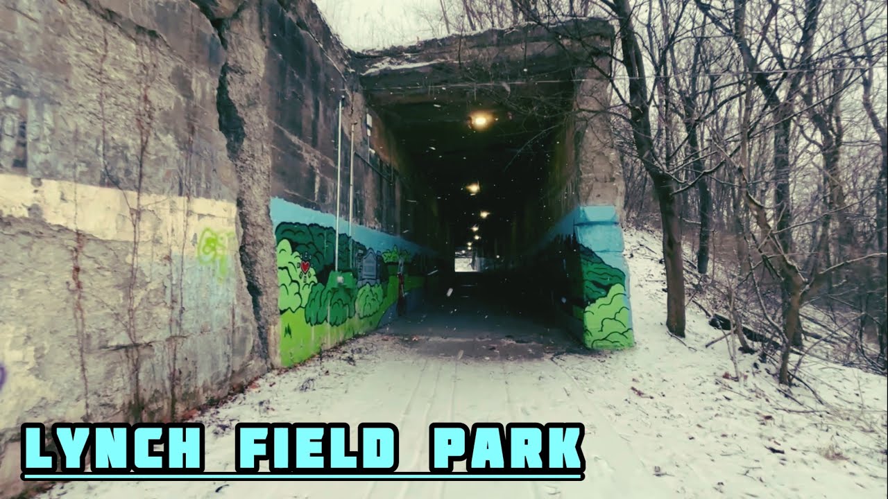Lynch Field Park | Walk | PA - [tunnel] [snow] [art]
