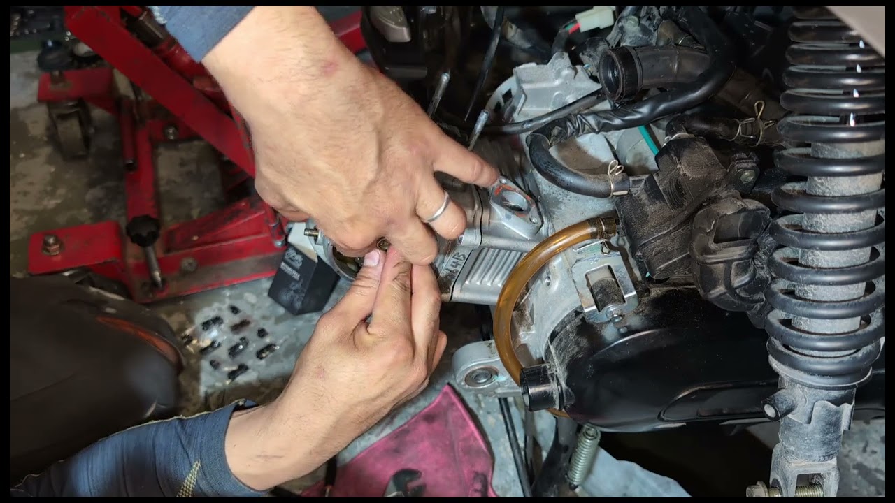 callage moteur sur sym jet 14 4temps injection euro 5