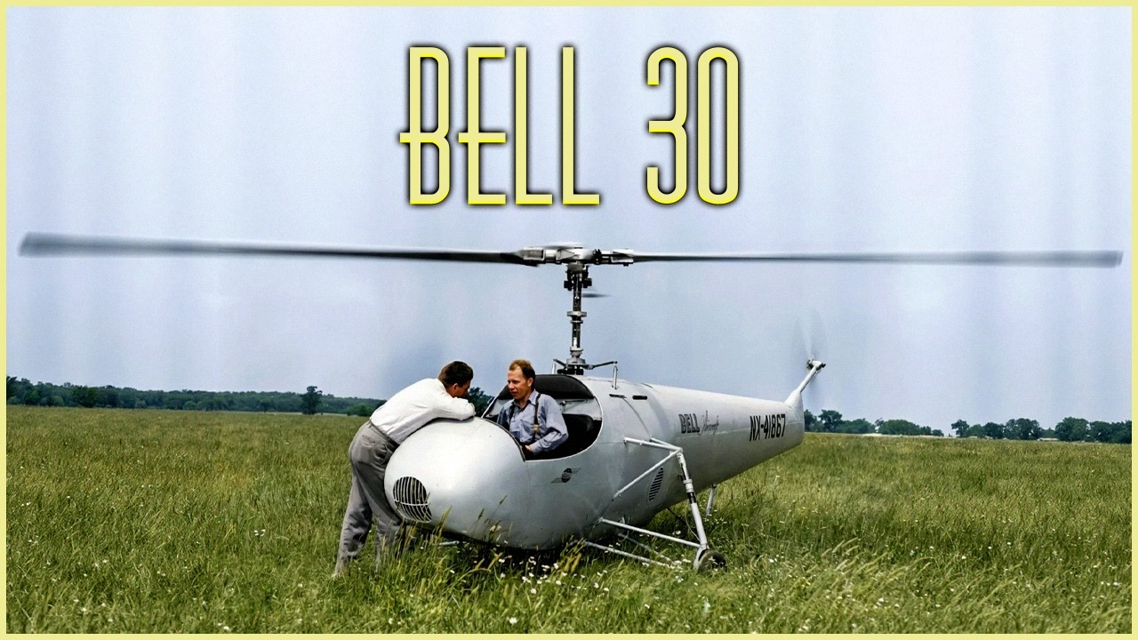 Bell 30: How One Unstable Prototype Turned Into the World&rsquo;s First True Helicopter