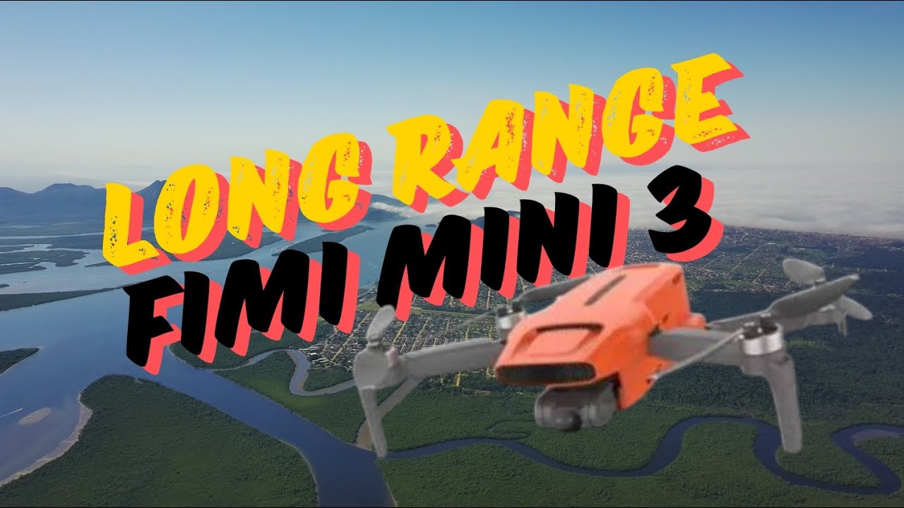DRONE FIMI MINI 3 - LONG RANGE👀 BATERIA 🔋 PLUS CONFIRA A DISTÂNCIA