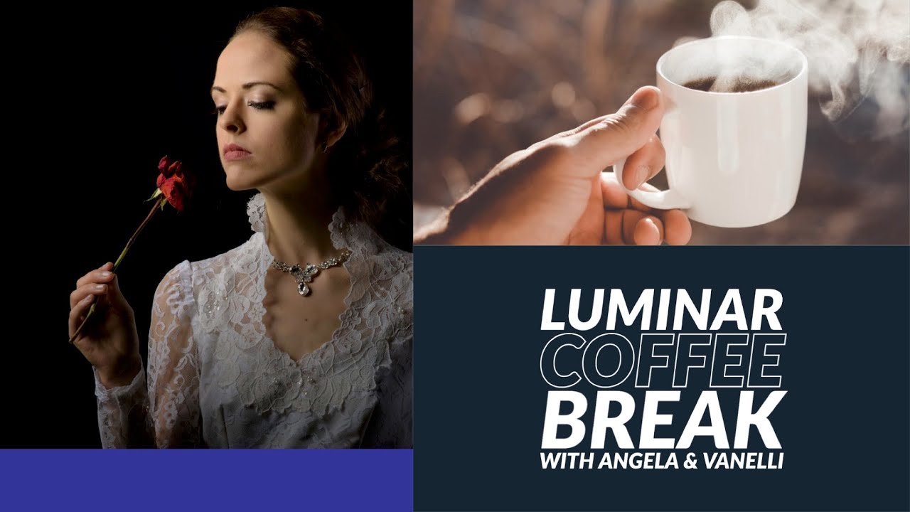 Luminar Coffee Break: What causes shine on a portrait and how to fix it