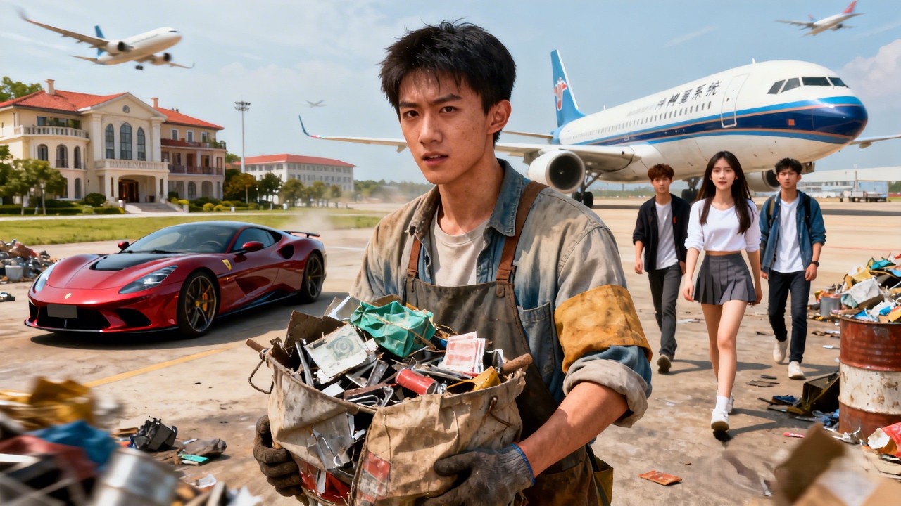 [Multi SUB] ｜大学生勤工俭学收破烂，意外绑定神豪系统，每收一次废品就能解锁丰厚奖励，从顶级超跑、亿万家产到各类超凡技能应有尽有！#剧能充电站 #MiniDrama#精彩大陆短剧