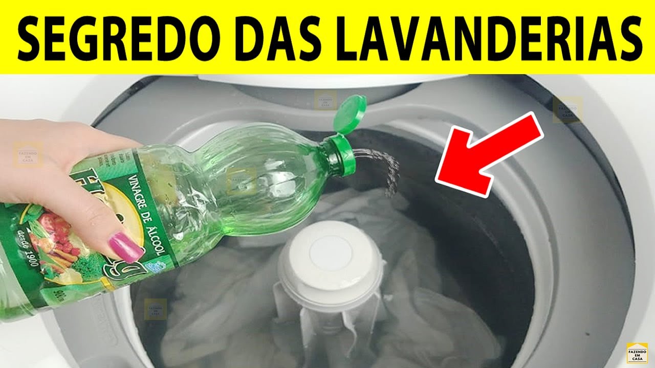 Coloquei VINAGRE NA MÁQUINA DE LAVAR e me ARREPENDI de Não Ter Feito Isso Antes