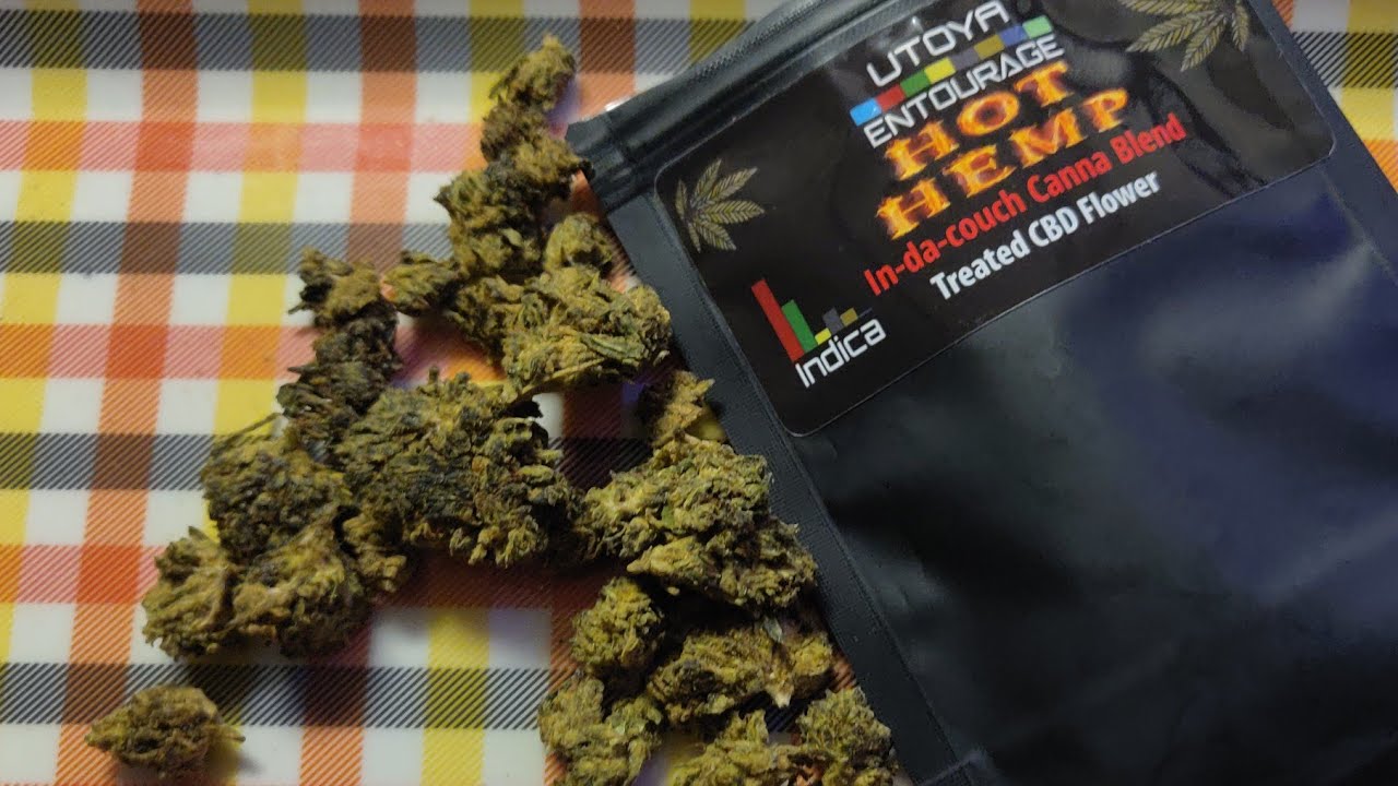 Utoya Bubba Kush - Cereal Milk Entourage Indica Hot Hemp Flower! Straight🔥💨 W/Mr. Leafy 🌌🚀