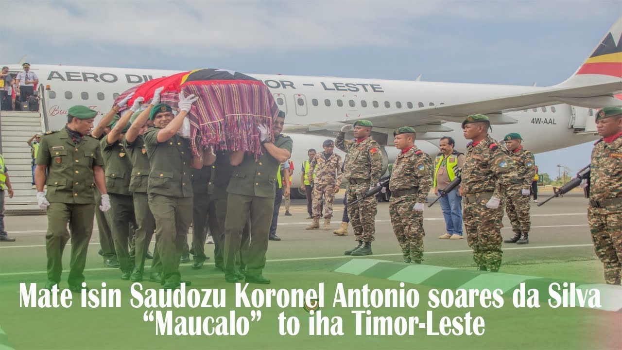 Mate isin Saudozu Koronel Antonio soares da Silva “Maucalo”  to iha Timor-Leste
