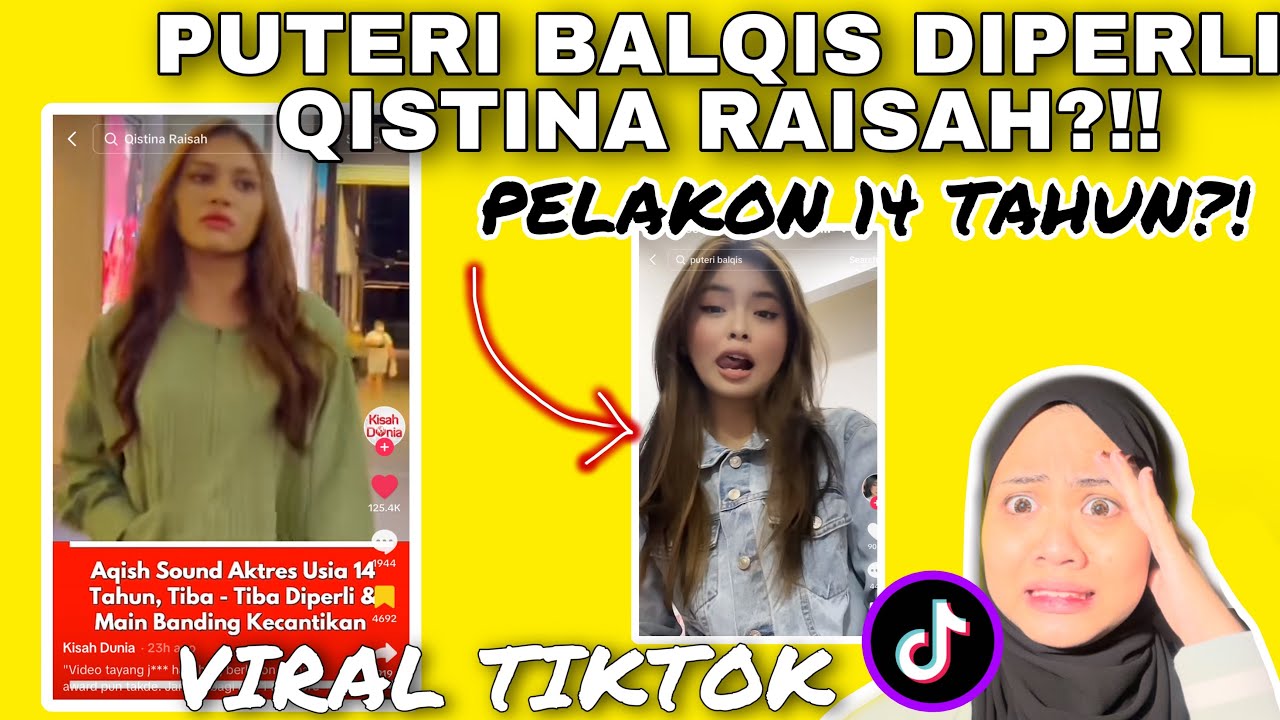 KECOH TIKTOK! PUTERI BALQIS KENA PERLI QlSTINA RAlSAH?! PELAK0N 14 T4HUN‼️ SIAPA WEH?