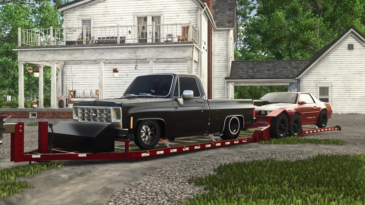 FS25 - 2026 Custom Bagged Car Trailer MOD for Farming Simulator 25